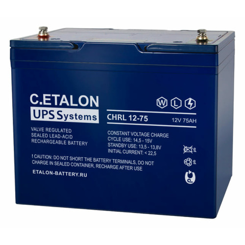Аккумулятор Etalon CHRL 12-75